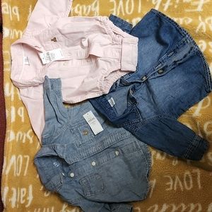 Baby Gap shirt bundle 0-3m